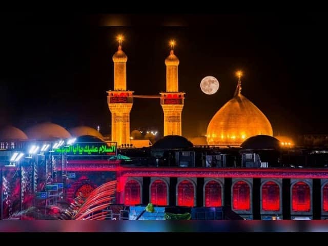 رمزيات ضريح الامام العباس