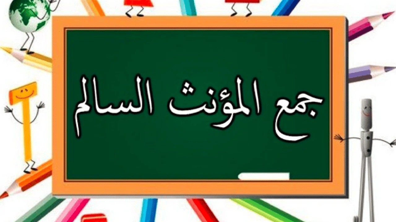 صورة شرح درس جمع المؤنث السالم