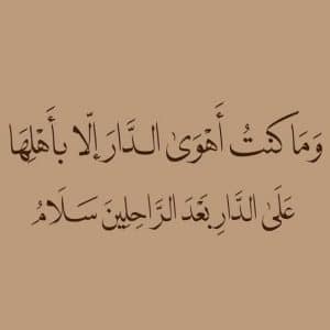 شعر بدوي عن الدنيا وهمومها