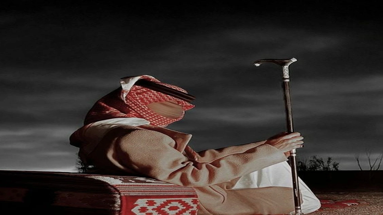 صورة شعر بدوي عن الذيب