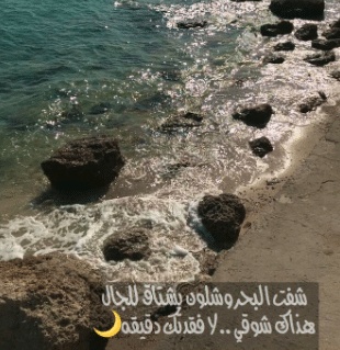 شعر وصف البحر