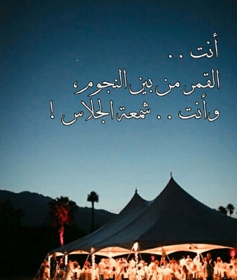شعر وصف القمر وهو ينير السماء
