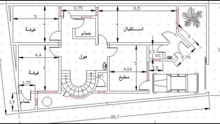 صور تصميم بيت شعبي