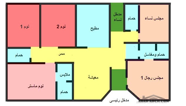 صور تصميم بيت شعبي