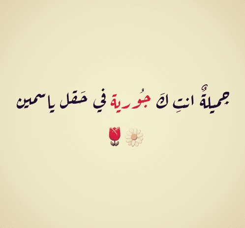 عبارات انت جميل