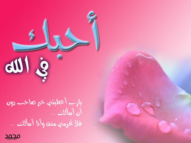 عبارات عن الحب في الله بالصور