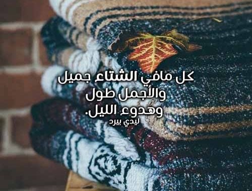 عبارات عن الشتاء