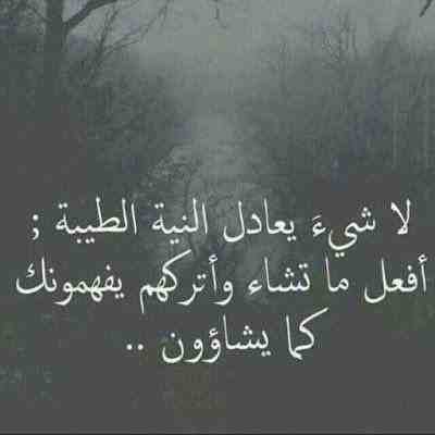 عبارات عن حسن النيه