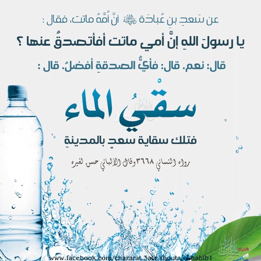 عبارات عن سقي الماء
