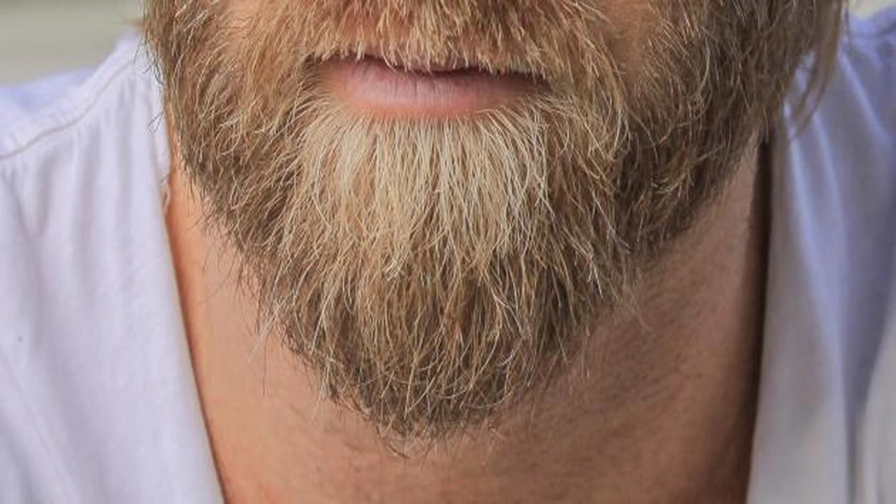 صورة علاج شيب الذقن نهائيا