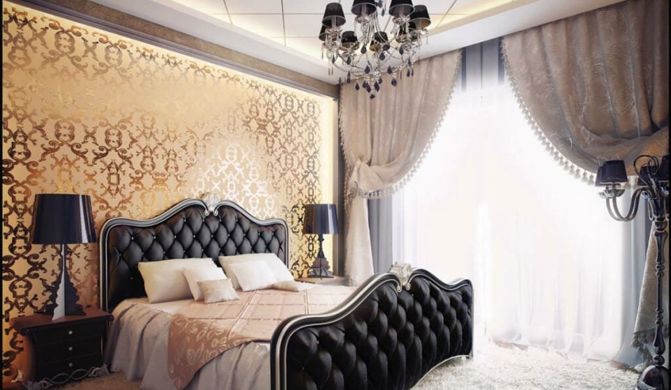 غرف نوم سوداء