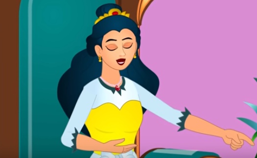 قصة الاميرة الطافية