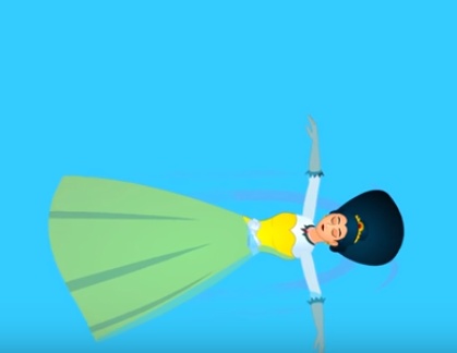 قصة الاميرة الطافية