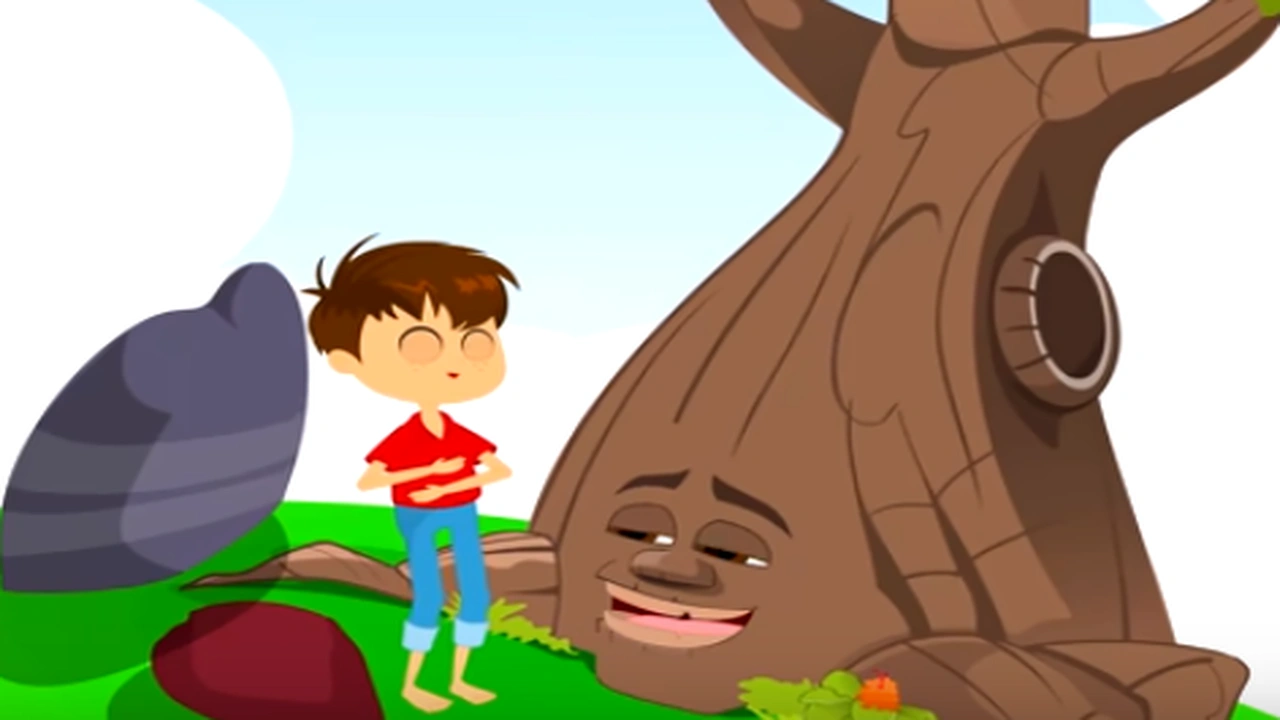 صورة قصة الشجرة المعطاءة