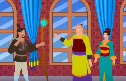 قصة الشحاذ والراهب