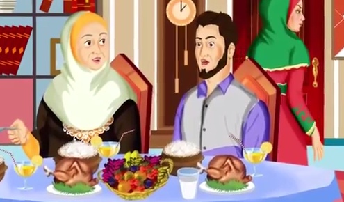 قصة بر الوالدين تبكي القلب : هذا الشاب تركت زوجته مائدة الطعام و قالت أمك يداها متسخة