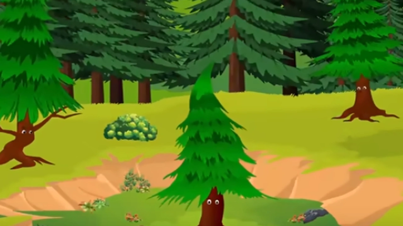 صورة قصة شجرة التنوب