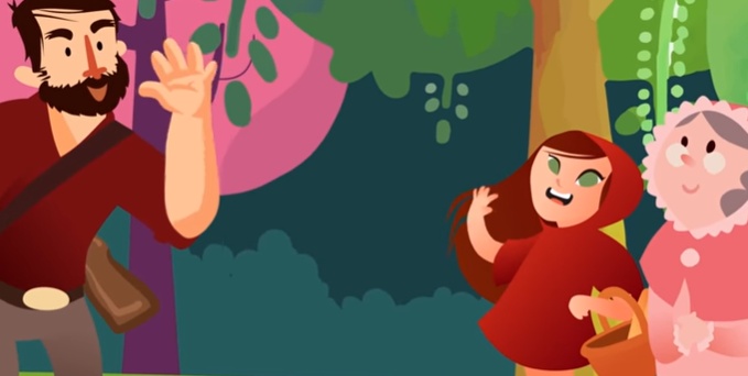 قصص اطفال عالمية : ليلى والذئب