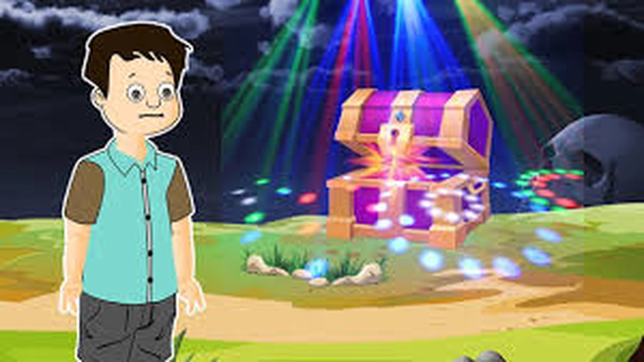 صورة قصص اطفال قصيرة بالصور : قصة المربع السحري