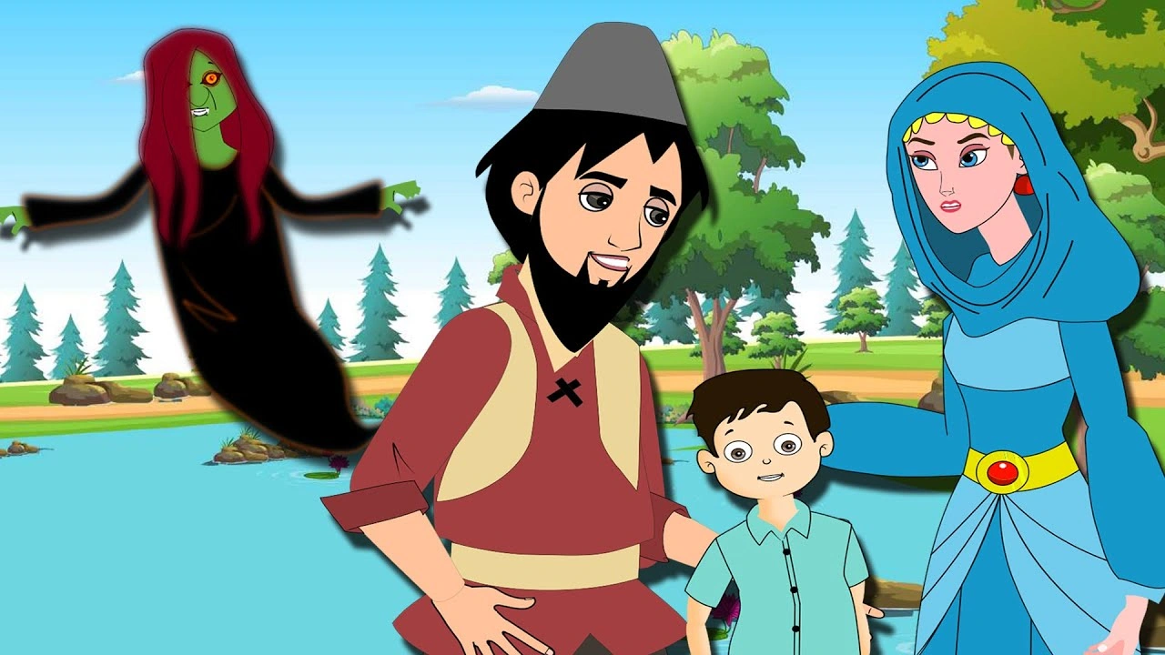 صورة قصص اطفال قصيرة بالصور : هدايا ذهبية من الاشباح