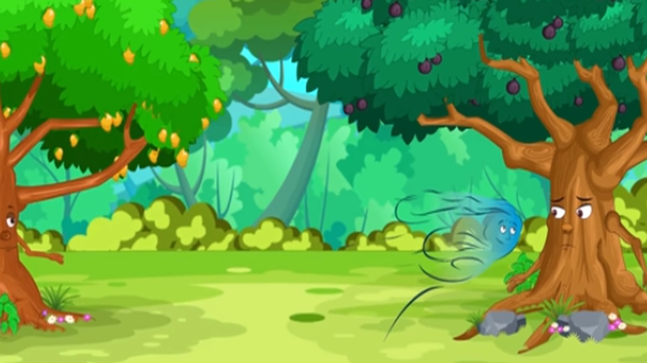 صورة قصص اطفال قصيرة قبل النوم : قصة الشجرة المتعالية