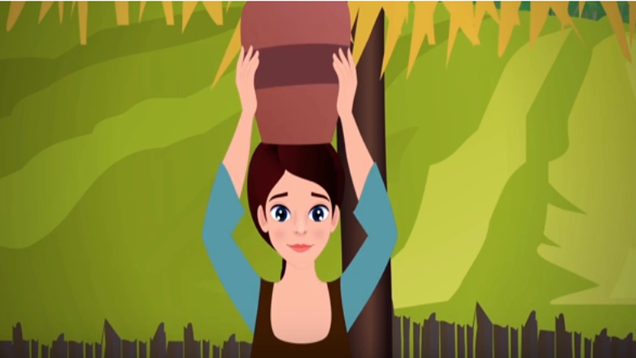 صورة قصص خيالية طويلة للاطفال : قصة حلم بائعة اللبن