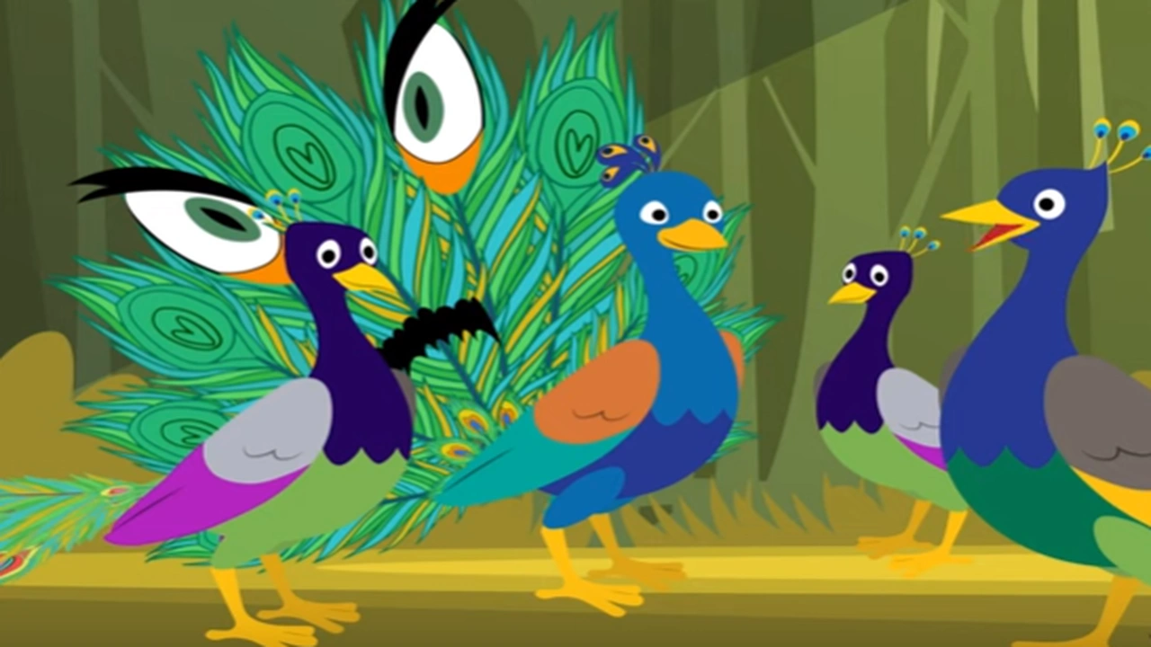 صورة قصص قبل النوم للاطفال : الطاووس القبيح