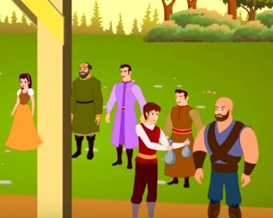 قصص للاطفال قبل النوم : قصة الطائر الذهبي
