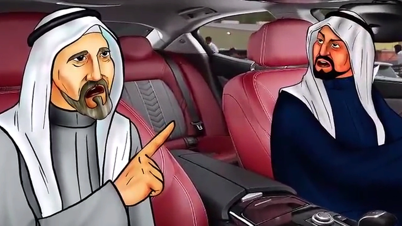 صورة قصص من الواقع مكتوبة : ماذا فعل الله به عندما أهان أبيه في السيارة وكاد يضربه ؟