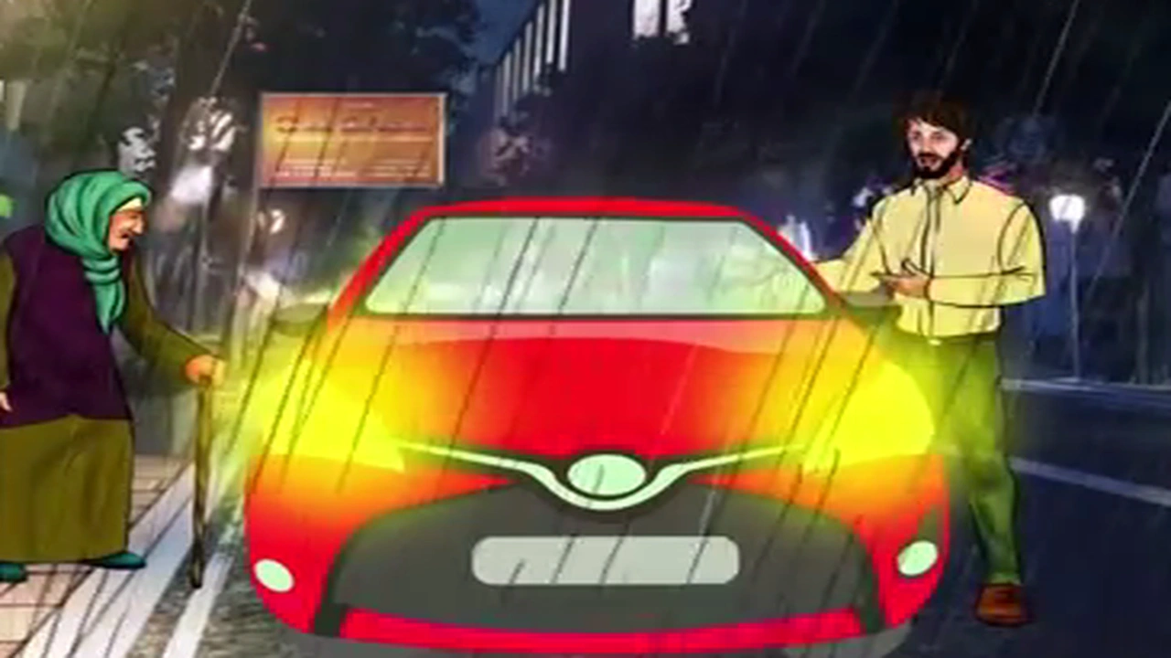 صورة قصص واقعية للعبرة والموعظة : هذا الشاب توقف بسيارته و أنقذ سيدة عجوز فحدثت له مفاجئة عجيبة