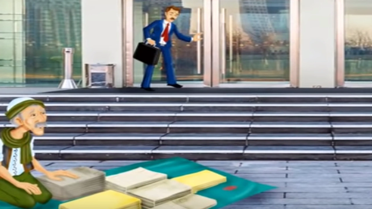 صورة قصص واقعية من الحياة : لماذا أعطى الدكتور العالمي ضياء كمال الدين جائزته لبائع جرائد ؟ 