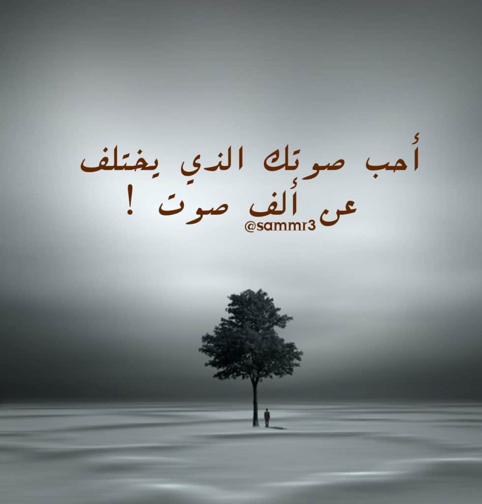 كلام عن صوت الحبيب