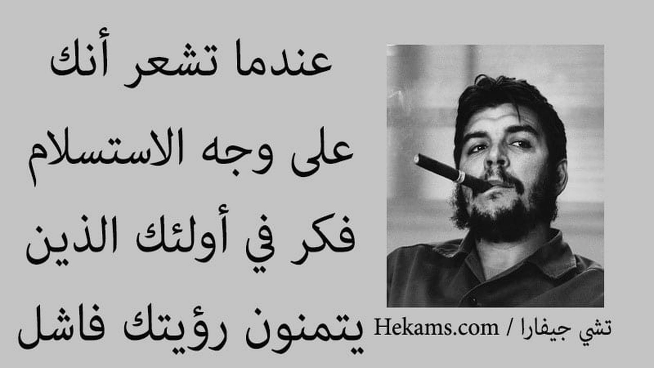 صورة كلام عن عدم الاستسلام