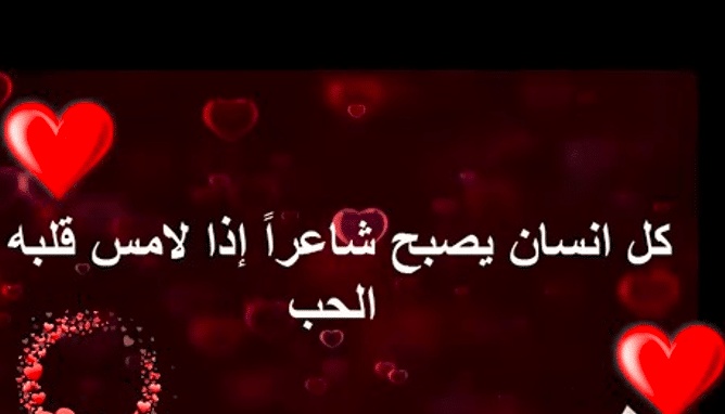 كلمات تعبر عن الحب
