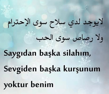 كلمات رومانسية للحبيب بالتركية