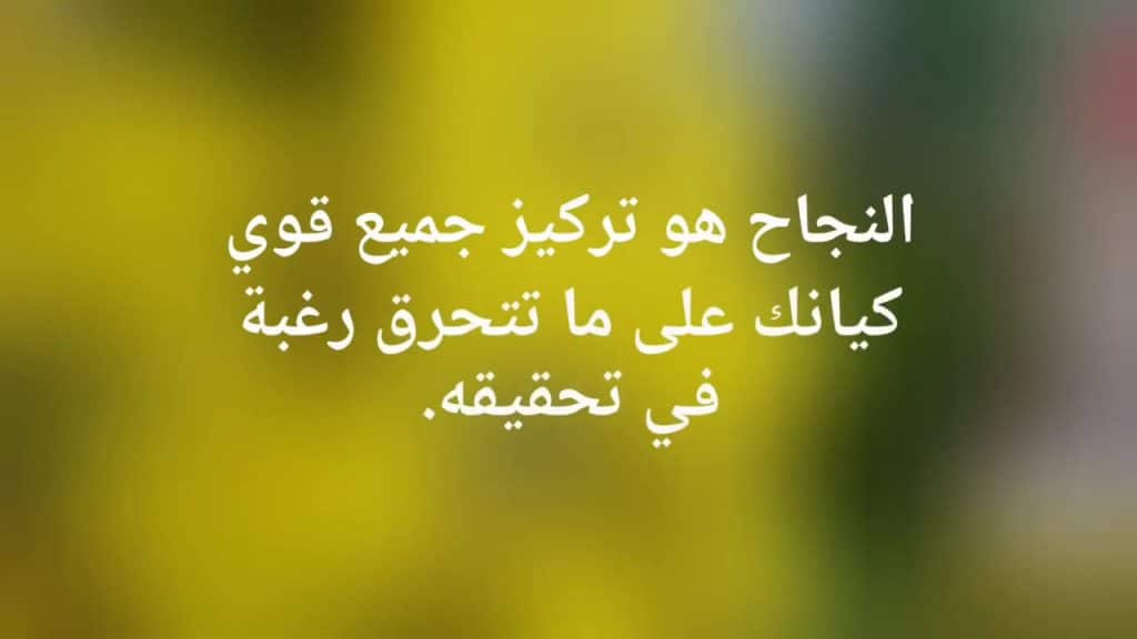 كلمات في الصميم عن النجاح