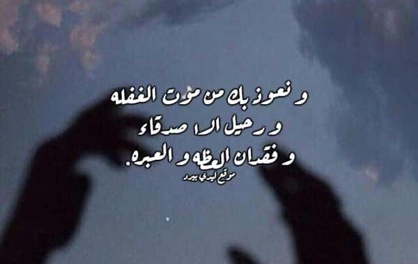 كلمات وداع حزينة