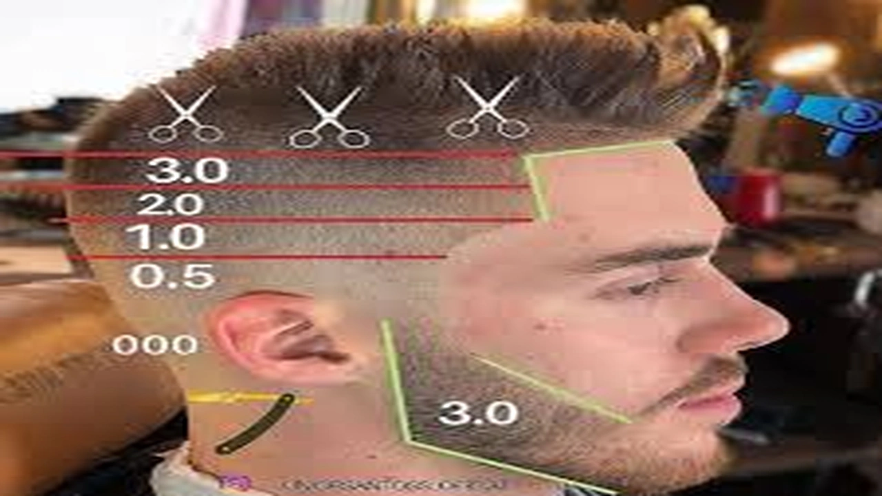 صورة كيف تحلق شعر رأسك بنفسك - تعليم الحلاقة للمبتدئين بالصور , تعليم تدريج الشعر خطوة بخطوة