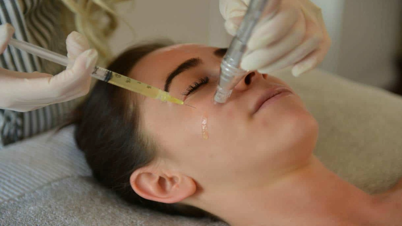 صورة متى تظهر نتيجة حقن البلازما للوجه