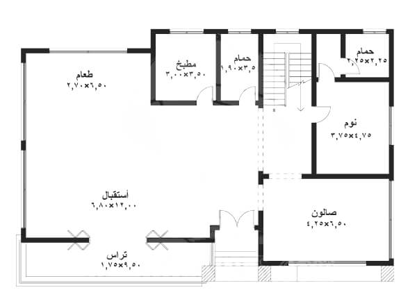 مخططات دور ارضي