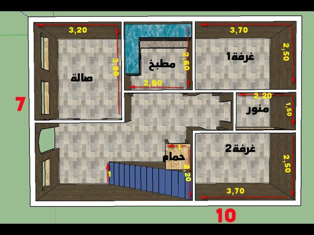 مخططات شقق