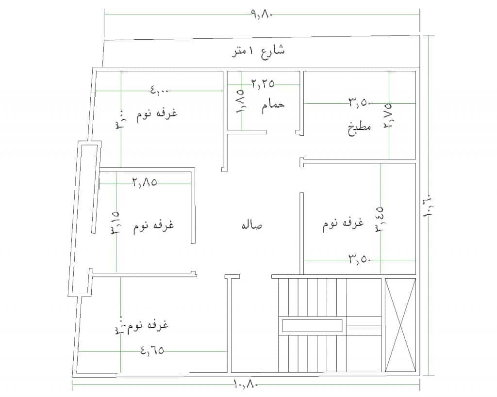 مخططات شقق