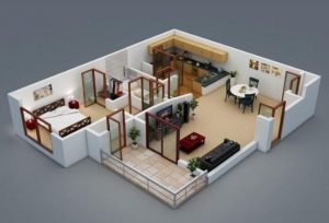 مخططات منازل 12*12