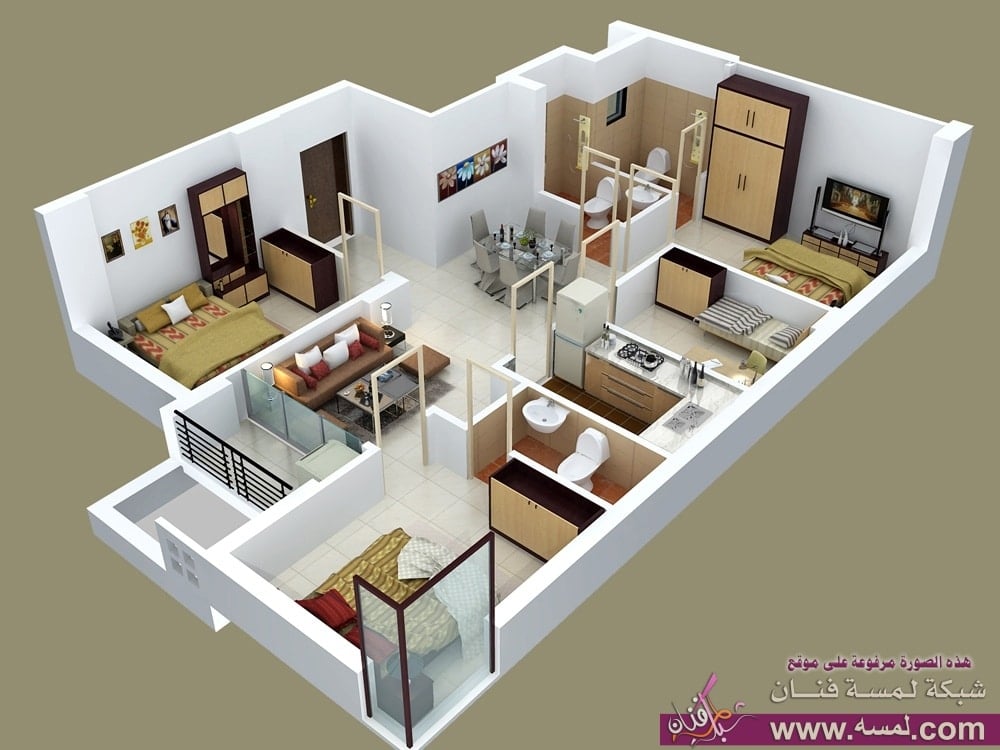 مخططات منازل حديثة