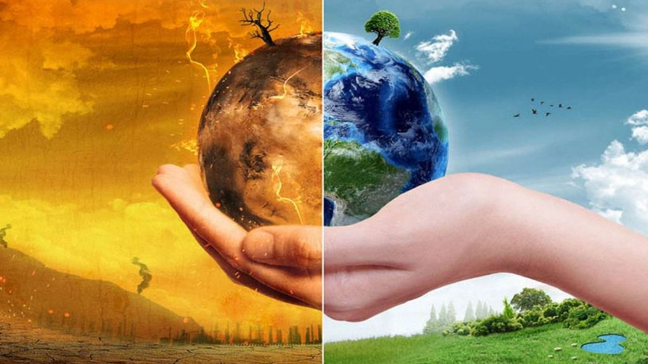 صورة مطويات عن التلوث