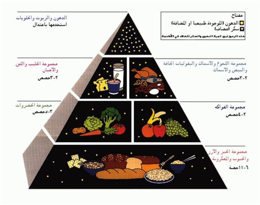 مطويات عن الغذاء الصحي