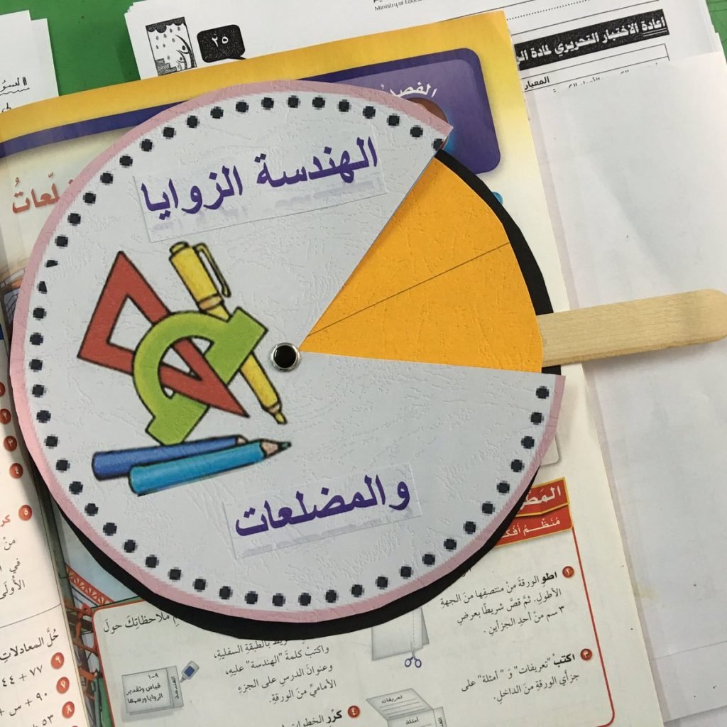 مطويات عن مادة الرياضيات