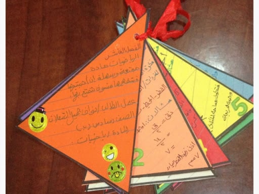 مطويات عن مادة الرياضيات