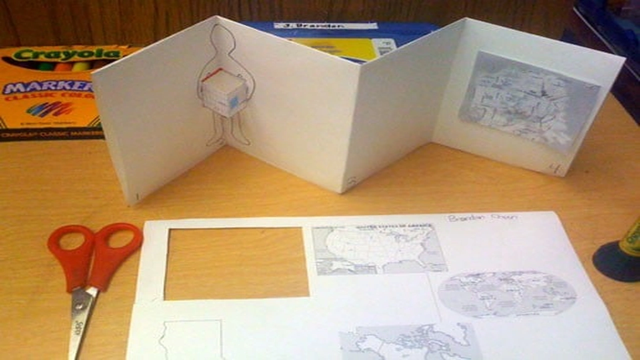 صورة مطويات مدرسيه