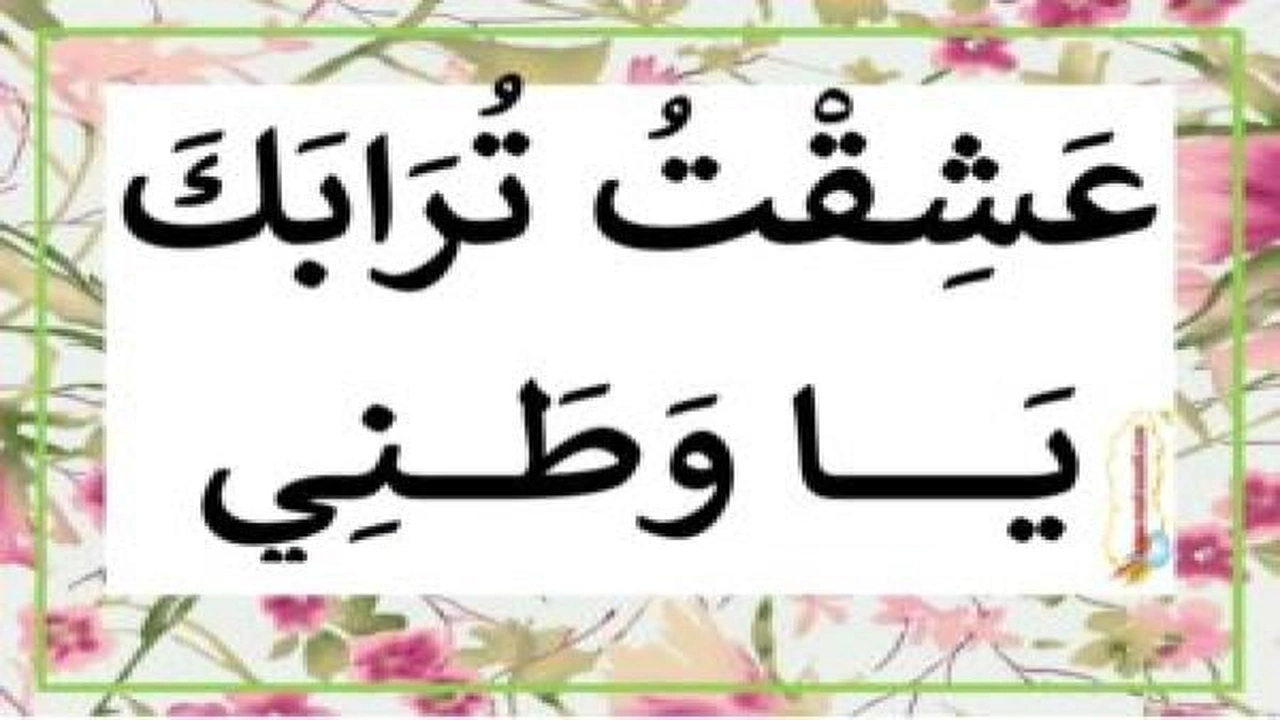 صورة مطوية عن حب الوطن